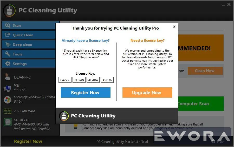 PC Cleaning Utility Download