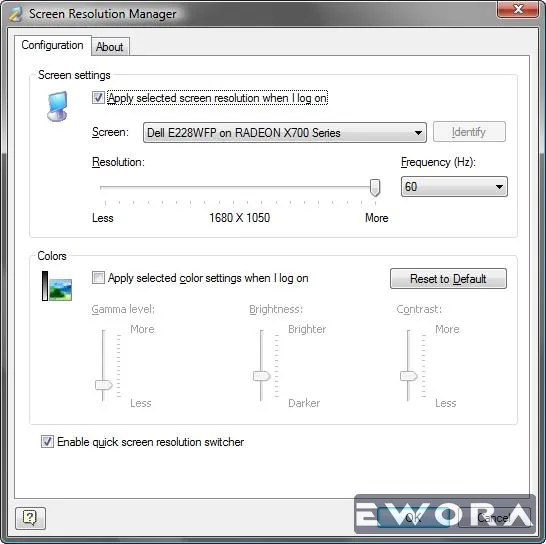 Screen Resolution Manager Download