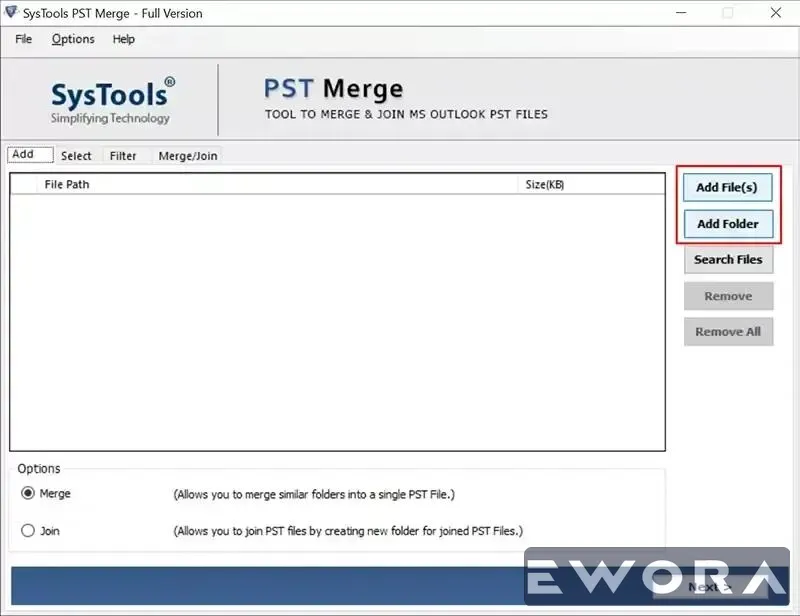 SysTools PST Merge Patch